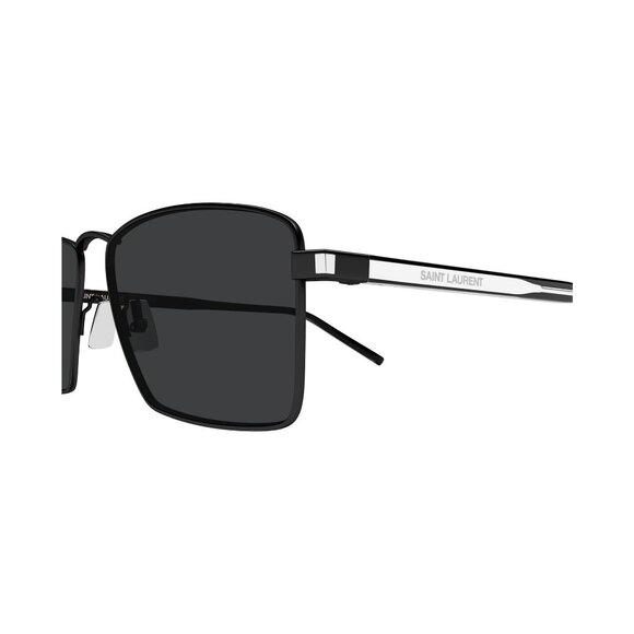 New SAINT LAURENT Black Square SL 700 001 Sunglasses Women - Picture 3 of 5